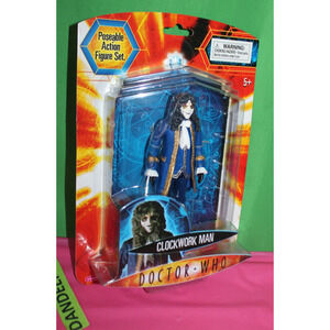 BBC Doctor Who Clockwork Man 2006 02374 Poseable Action Figure Series 2 Toy